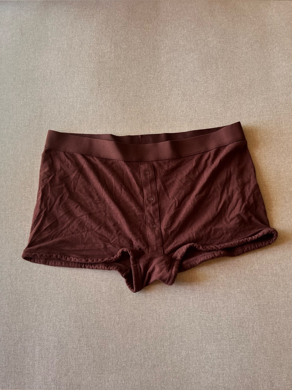 Richer Poorer Women's Stretch Bike Shorts/boxers in Dark Brown